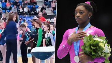 'No Room For Racism' Simone Biles Reacts to Old Video Showing Discrimination Faced By Young Black Athlete During Medal Ceremony in Ireland